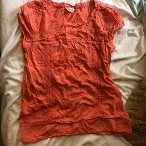 Cut-Out Design Blouse